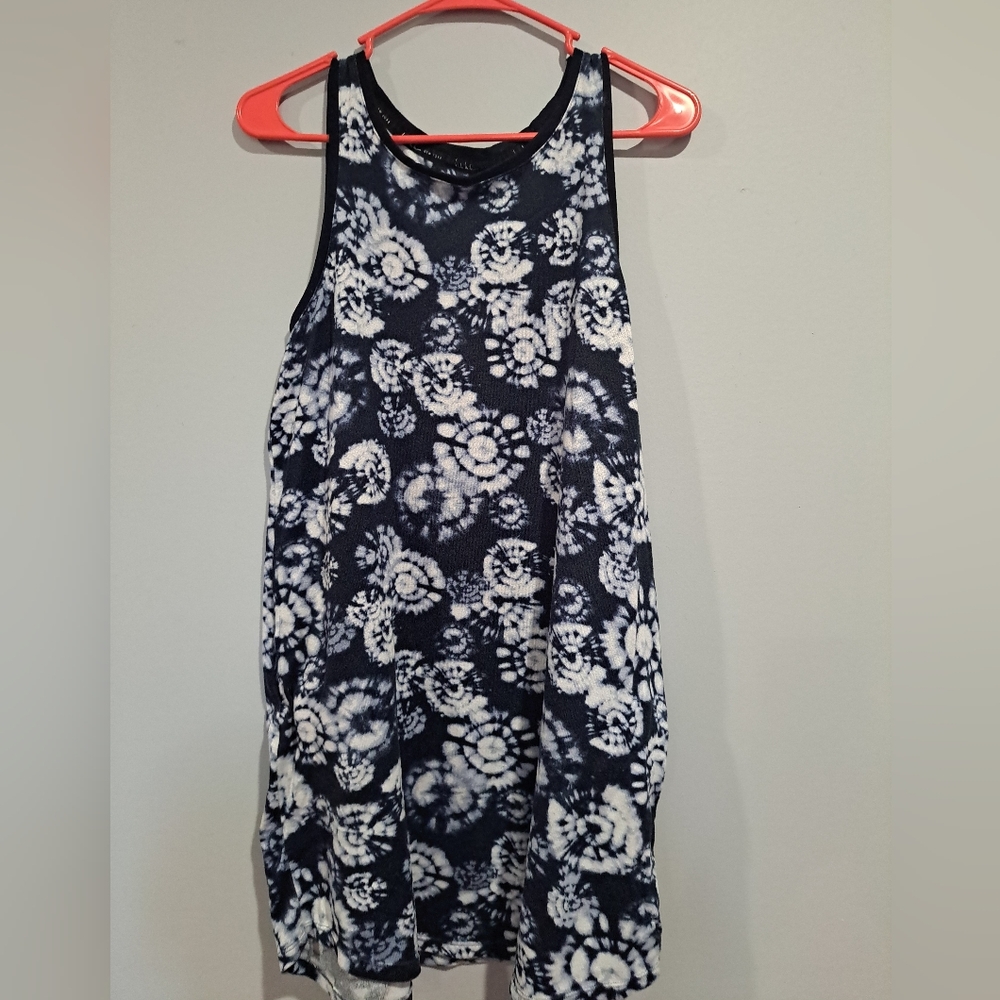 Tie die swim cover up